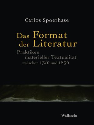cover image of Das Format der Literatur